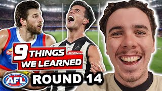 AFL Round 14  9 Things We Learned [upl. by Lahey]