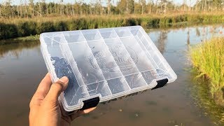 My NEW Secret TACKLE BOX Organization [upl. by Jolenta]