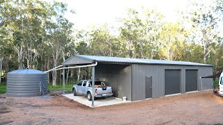 Building a new quotSteel Kit Shedquot Workshop  Forme Industrious [upl. by Rita236]