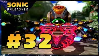 Sonic Unleashed Walkthrough Gameplay Part 32 The Egg Lancer  Xbox 360 [upl. by Tyne]