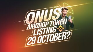 ONUS Airdrop Payment Start  Listing 29 Octobar  how to withdraw Onus  Creativeap [upl. by Reaht774]