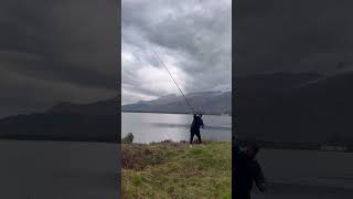 fishing surfcasting surffishing longcasting fish surfishing pesca beach fishinglife [upl. by Llennoj]