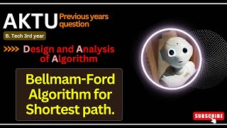 BellmanFord algorithm for shortest pathDAA Graph theorybrevilearning [upl. by Jerrol288]