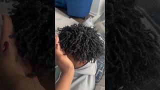 Finger Coils for Short Natural Hair [upl. by Elburt625]