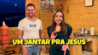 Um Jantar Pra Jesus  Rayne Almeida e Robson Aguiar  Clipe Oficial [upl. by Babette]