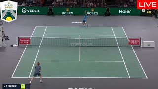 DJOKOVIC Vs DIMITROV  ATP Paris Masters 2023 Final  LIVE Tennis PlaybyPlay Stream [upl. by Divadleahcim]