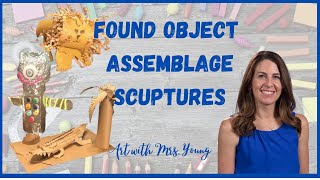 Found Object Assemblage Art [upl. by Ninaj]