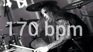 Black metal drum track 170 bpm [upl. by Wolram]