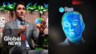 APEC summit Trudeau discusses innovation around AI says biggest limiting factor will be power [upl. by Eiramave]