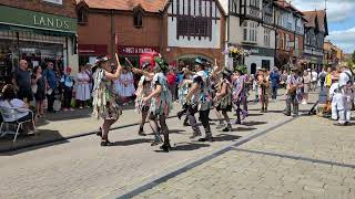 Vale of Evesham National Morris Weekend  Ledbury Border Morris [upl. by Asilrahc]