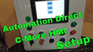 Beginners Guide To Programming An HMI From Automation Direct [upl. by Tallie]