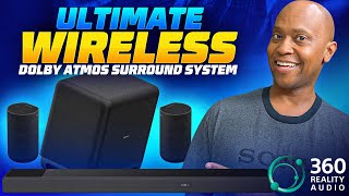 Sony HTA7000 Ultimate Wireless Dolby Atmos Surround System With 360 Reality Audio [upl. by Deck]