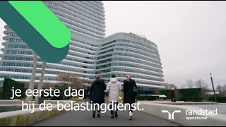 je eerste dag bij de belastingdienst via randstad [upl. by Yks]