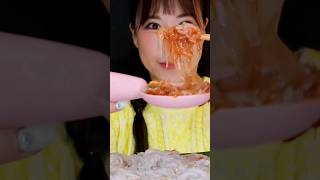 세상에서 가장 작은 생선🐟 실치회 먹방 The World Smallest fish Whitebait sashimi 먹방 mukbang shorts [upl. by Sofko]