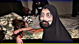 Horror prank with ghazal rajabfamily rajab ghazaljawad viralvideo video [upl. by Nylecoj]