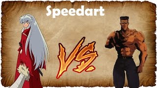 Speedart  InuYasha vs Toguro Yu Yu Hakusho [upl. by Oconnor876]