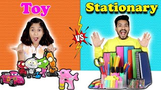 Ultimate Toys Vs Stationary Challenge  Paris Lifestyle [upl. by Disraeli]