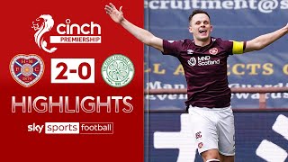 Hearts shine as Celtic fail to capitalise on Rangers slip  Hearts 20 Celtic  Highlights [upl. by Kiran109]