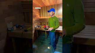 Elitech diy дизайн сауна design саунадома sauna стройка ремонт shorts работа work [upl. by Vergil]