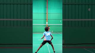 Swarit misses the crossnet😒shortsfeedshortvideobadmintonbulutangkisviralvideotrendingshorts [upl. by Nujra]