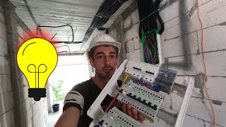 Instalatie electrica casa noua  Căsuțadelațară [upl. by Dorella]