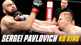 Six Reasons Why Sergei Pavlovich is Considered the Most Dangerous Man in the UFC [upl. by Eecrad]