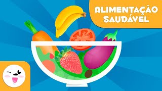 Alimentação saudável para crianças  Aprenda o que são os carboidratos as gorduras as proteínas [upl. by Arvonio]