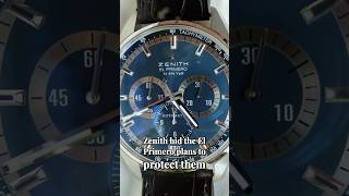 Zenith El Primero The Saved Chronograph watch WatchHistory LuxuryTimepiece HorologyInnovation [upl. by Tigirb]