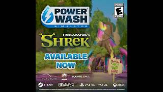 The wait is ogre The Shrek Special Pack for PowerWash Simulator is out now [upl. by Oregolac]