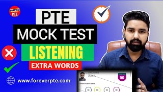 PTE Listening Mock Test  by Sunil Sir  Forever PTE [upl. by Atekan]