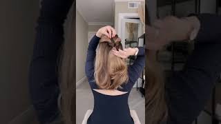 HOW TO USE A BOW BARRETTE  HOLIDAY HAIRSTYLES [upl. by Nedia]