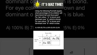 Punnet square problem and solution [upl. by Joaquin]