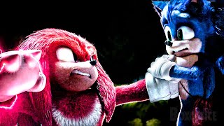 Sonic amp Knuckles FIRST Fight  Sonic the Hedgehog 2  CLIP [upl. by Nrehtak]