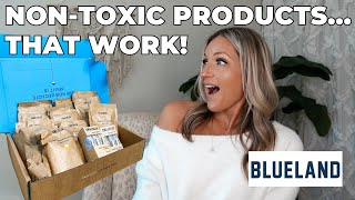 NONTOXIC CLEANING PRODUCT REVIEW  BlueLand Zero Waste HONEST REVIEW [upl. by Dearborn]