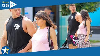 PICTURED Pregnant Roxanne Pallett showcases her baby bump on stroll with husband Jason Carrion 6818 [upl. by Leirua313]