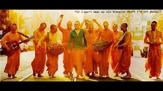 Kirtan being led by Visnujana Swami [upl. by Auqinahc]