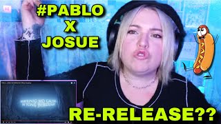 PABLO x JOSUE  DETERMINADO  Official Visualizer REACTION [upl. by Ereveneug]