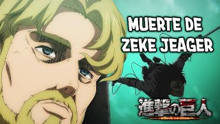 Muerte de Zeke JeagerLevi mata a Zeke Shingeki no Kyojin The Final Season Part 32 Capítulo Final [upl. by Srini247]