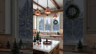 Winter Wonderland Kitchen Cozy Snowy Vibes [upl. by Eemaj]