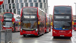 Londons Buses at Stratford bus station on 31st October 2020 [upl. by Akilaz896]