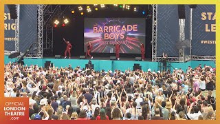 The Barricade Boys  West End LIVE 2024 [upl. by Akenal554]