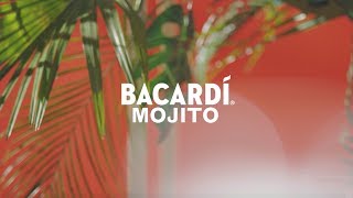 How to Make A BACARDÍ Mojito Cocktail Recipe [upl. by Ettevi]