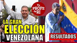 ÚLTIMA HORA RESULTADO ELECTORAL PRESIDENCIAL EN VENEZUELA 2024 ¿CONFLICTO INMINENTE [upl. by Nidak]