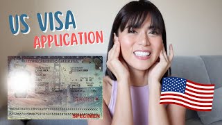 DETAILED US VISA APPLICATION 2023 Form  Payment  Interview  Processing [upl. by Sukramed]