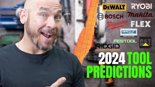 New Woodworking Tool Predictions for 2024  Live Edge January 2 2024 [upl. by Acinnor]