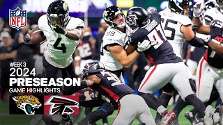 Jacksonville Jaguars vs Atlanta Falcons  2024 Preseason Week 3 Game Highlights [upl. by Adlemi]