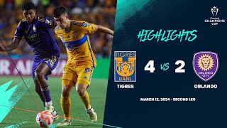 Champions Cup  Tigres 42 Orlando  Round of 16 ConcaChampions 2024 [upl. by Tabshey691]