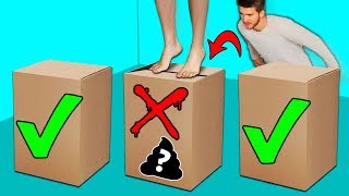 DONT Jump into the Wrong Mystery Box Challenge [upl. by Cherice]