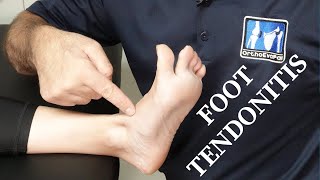 Tibialis Anterior Tendonitis Top of the Foot Pain [upl. by Eceined260]