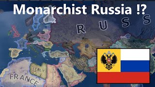 What If The Tsar Returned In Ww2 Hoi4 Timelapse [upl. by Atirehgram]